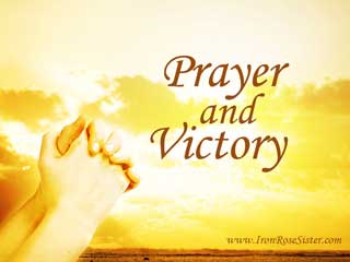 Prayer leads to victory