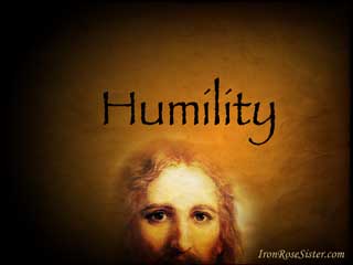 his humility