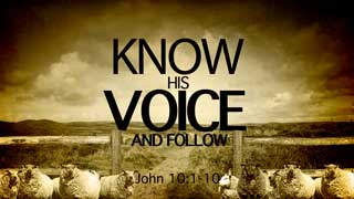 know his voice