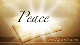 peace in the Word
