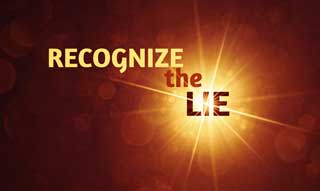 recognize the lie